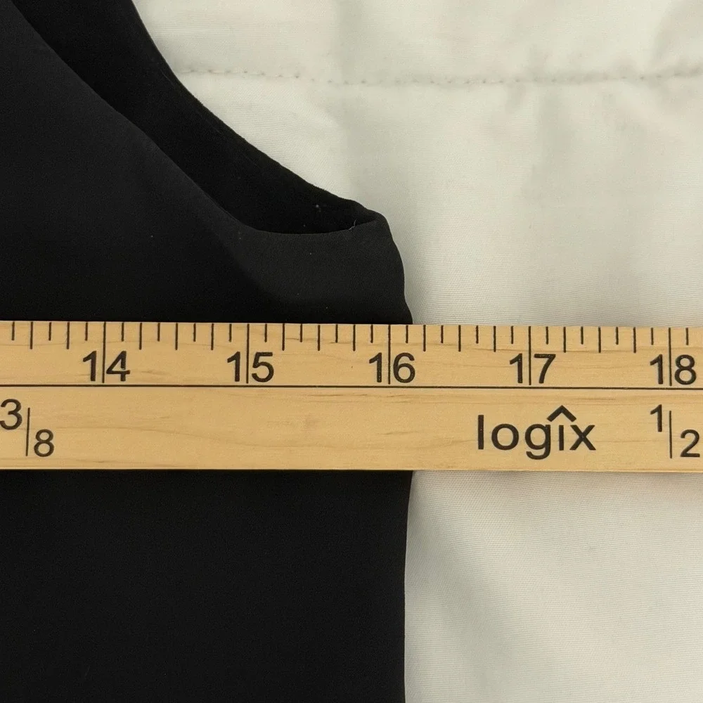 BCBGMAXAZRIA Black Lace High-Low Gown Sleeveless Formal Dress Size 0 - Picture 7 of 12